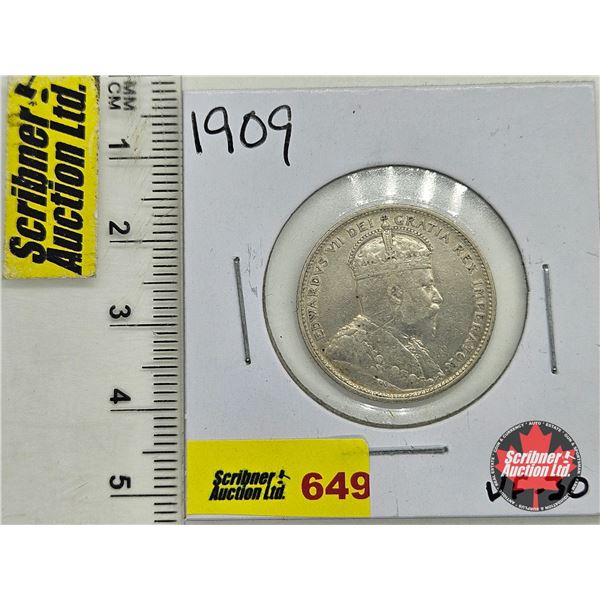 Canada Twenty Five Cent 1909