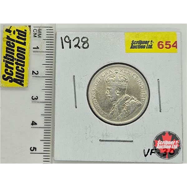 Canada Twenty Five Cent 1928