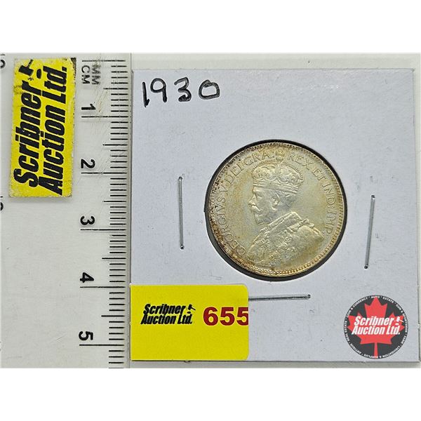 Canada Twenty Five Cent 1930