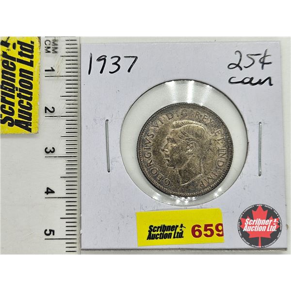 Canada Twenty Five Cent 1937