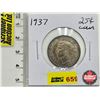 Image 1 : Canada Twenty Five Cent 1937