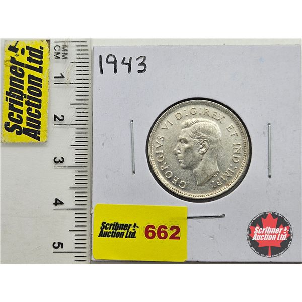 Canada Twenty Five Cent 1943
