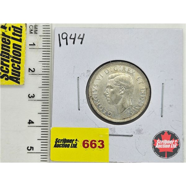Canada Twenty Five Cent 1944