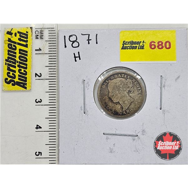 Canada Ten Cent 1871H