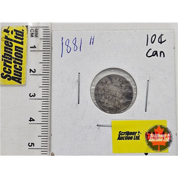 Canada Ten Cent 1881H