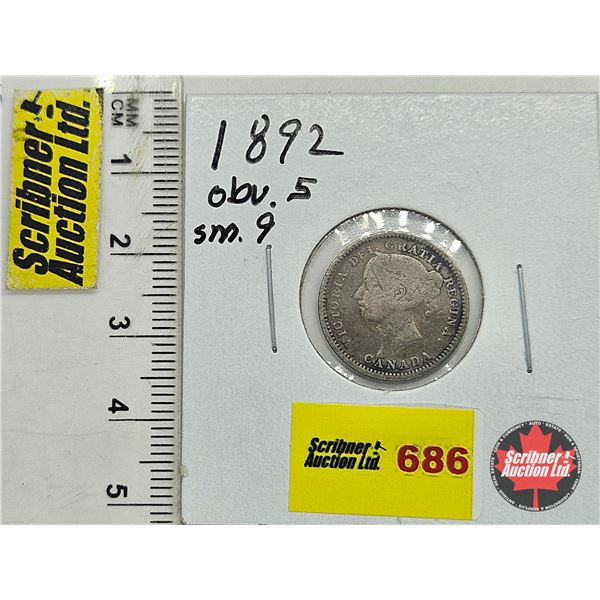 Canada Ten Cent 1892