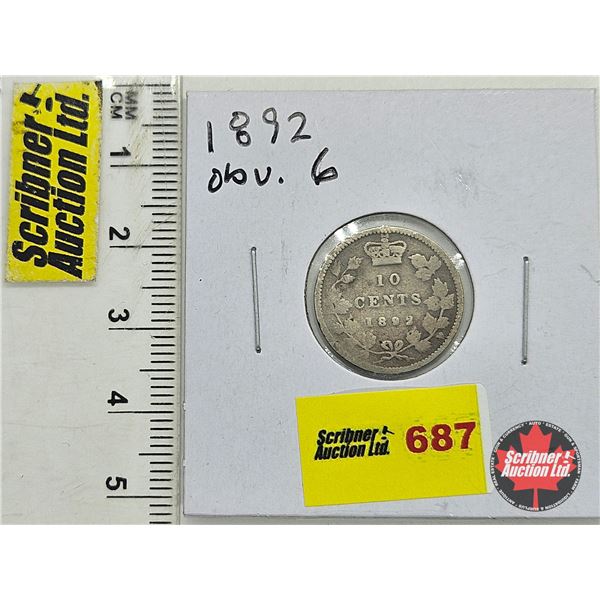 Canada Ten Cent 1892