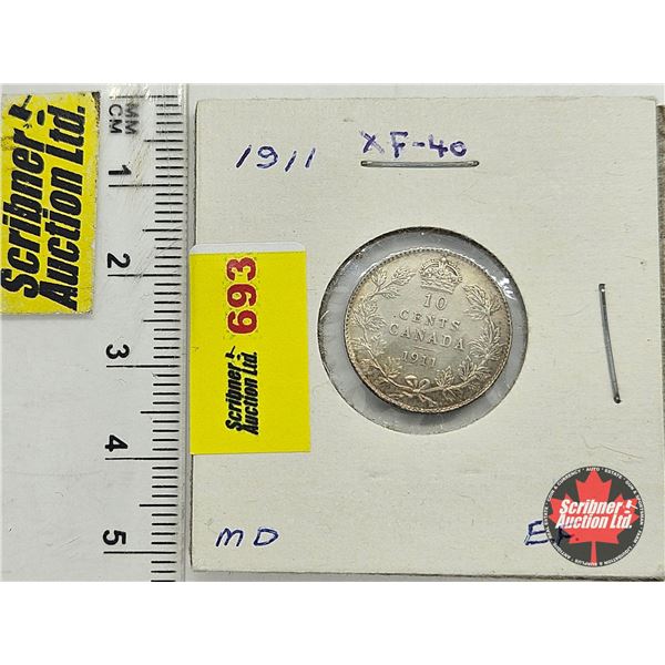 Canada Ten Cent 1911