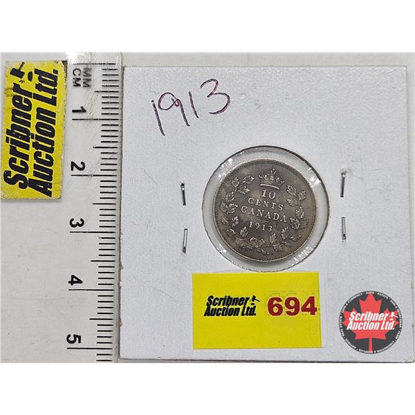 Canada Ten Cent 1913
