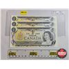 Image 1 : Canada $1 Bills 1973 (3 Consecutive) : Crow/Bouey #BCV9589125-126-127