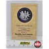 Image 1 : Commemorative Fine Silver Medal : Visit of Queen Elizabeth II to America : 1776 1996 (Limited Editio