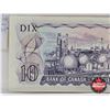 Image 5 : Canada $10 Bill 1971 : Beattie/Rasminsky #DE0396151