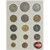 Image 3 : Souvenir from Thailand : Old & Current Thai Coins in Card (15 Coins)