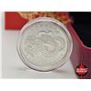 Image 2 : RCM Canada 2016 : $8 Fine Silver Coin : Dragon Dance (COA #16378 : 99.99%)