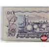 Image 5 : Canada $10 Bill 1971 *Replacement : Beattie/Rasminsky # *DB2816374