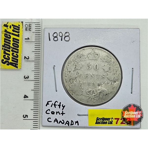 Canada Fifty Cent 1898