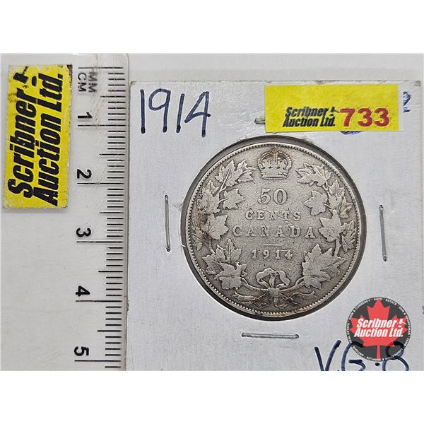 Canada Fifty Cent 1914