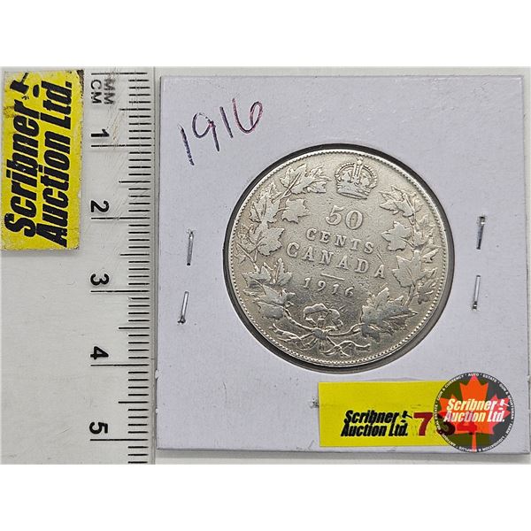 Canada Fifty Cent 1916