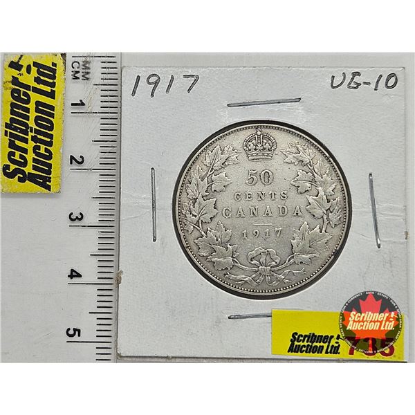 Canada Fifty Cent 1917