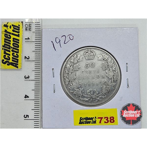 Canada Fifty Cent 1920