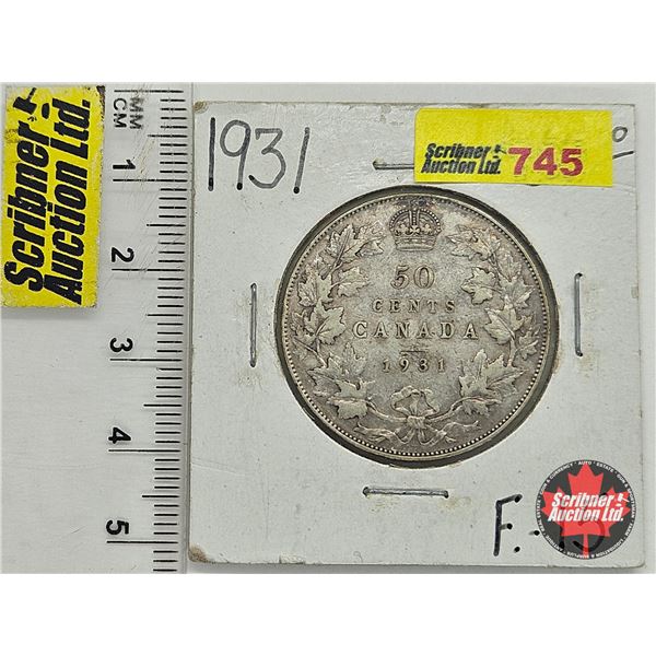 Canada Fifty Cent 1931