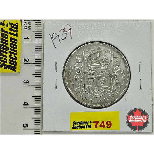 Canada Fifty Cent 1939