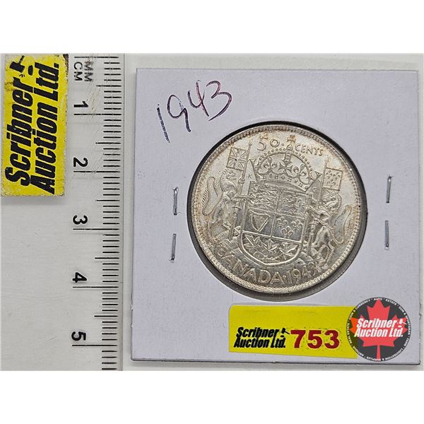 Canada Fifty Cent 1943