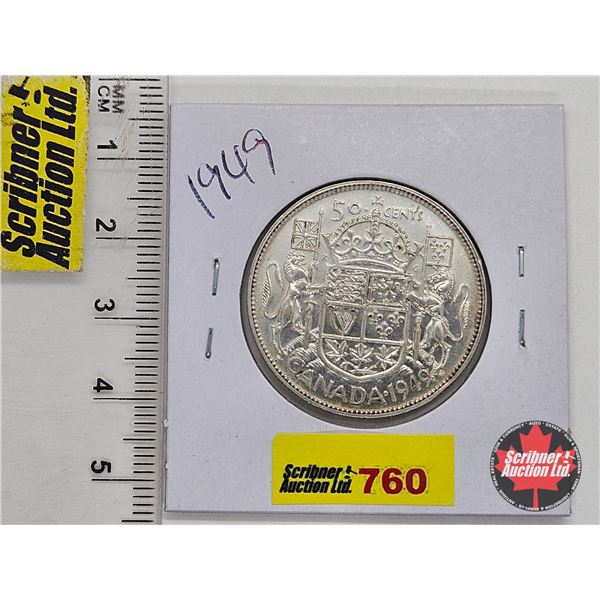 Canada Fifty Cent 1949