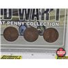 Image 3 : United States Minted Coin Set : World War I : Lincoln Wheat Penny Collection (Hardshell Case)