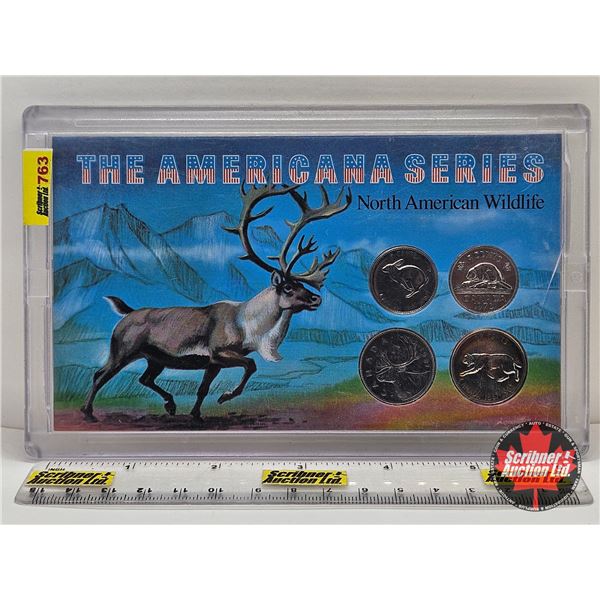The American Series : North American Wildlife 4-Coin Set (Hardshell Case)