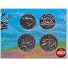 Image 2 : The American Series : North American Wildlife 4-Coin Set (Hardshell Case)