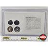 Image 4 : The American Series : North American Wildlife 4-Coin Set (Hardshell Case)