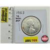 Image 1 : Canada Fifty Cent 1953 Lg Date NSF