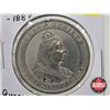 Image 2 : Commemorative Medallion : Queen Jubilee : Victoria Regina 1837-1887