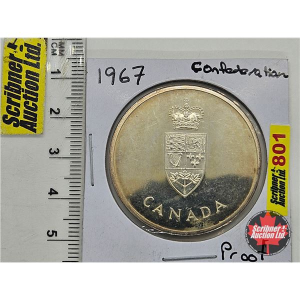 Commemorative Medallion : Centennial of Canadian Confederation