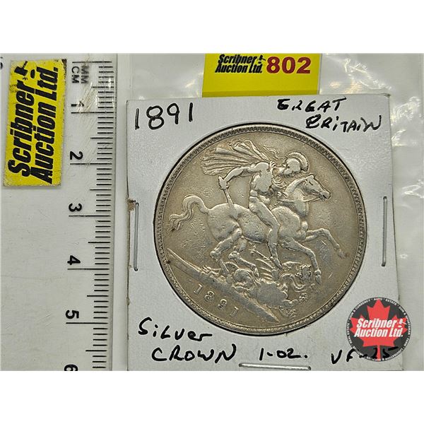Great Britain 1891 : One Crown