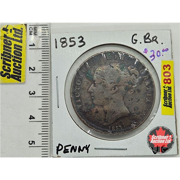 Great Britain 1853 : One Penny
