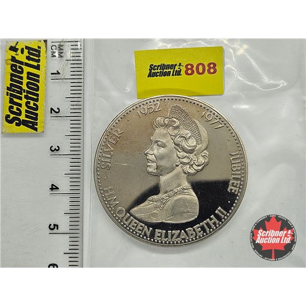 Commemorative Medallion : Celebrating the Silver Jubilee of H.M. Queen Elizabeth 1952-1977