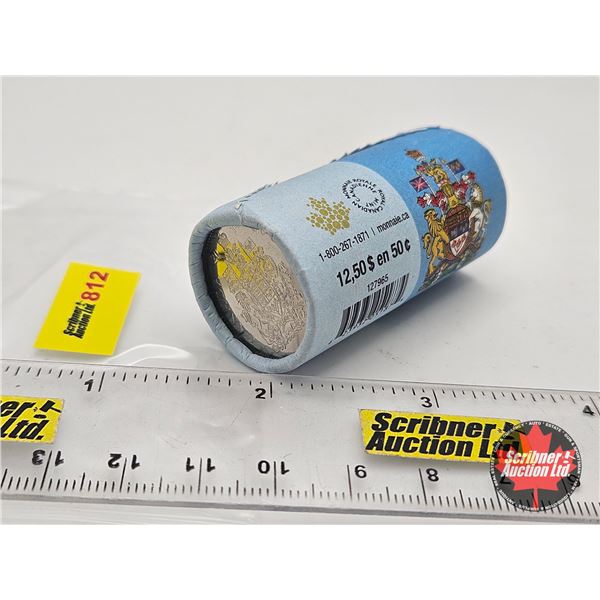 Canada Fifty Cent ROLL 2014 (Special Wrap Roll)