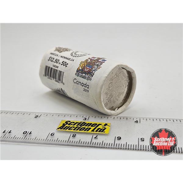 Canada Fifty Cent ROLL 2019 (Special Wrap Roll)