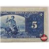 Image 6 : Bank of Canada $5 Bill 1937 : Gordon/Towers #HC4852009