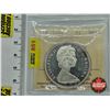 Image 1 : Canada Dollar 1966 (ICCS Cert : MS63 : Large Beads : Heavy Cameo)