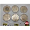Image 4 : REPLICA USA DOLLARS (6) : 1795; 1796; 1804; 1872; 1878; 1906 (c/w case - not proper fit for round ca