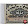 Image 2 : Dominion of Canada Twenty Five Cent "Shinplaster" 1900 : Boville