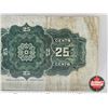 Image 6 : Dominion of Canada Twenty Five Cent "Shinplaster" 1900 : Boville