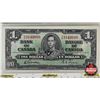 Image 2 : Bank of Canada $1 Bill 1937 : Gordon/Towers #NM3149699 (Legacy Cert : Choice About New 58PPQ)