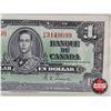 Image 4 : Bank of Canada $1 Bill 1937 : Gordon/Towers #NM3149699 (Legacy Cert : Choice About New 58PPQ)
