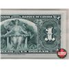 Image 8 : Bank of Canada $1 Bill 1937 : Gordon/Towers #NM3149699 (Legacy Cert : Choice About New 58PPQ)