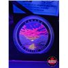 Image 2 : RCM Canada 2017 : $20 Fine Silver Coin : Weather Phenomenon : Fiery Sky (Glow in the Dark) (COA #491