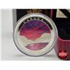 Image 4 : RCM Canada 2017 : $20 Fine Silver Coin : Weather Phenomenon : Fiery Sky (Glow in the Dark) (COA #491
